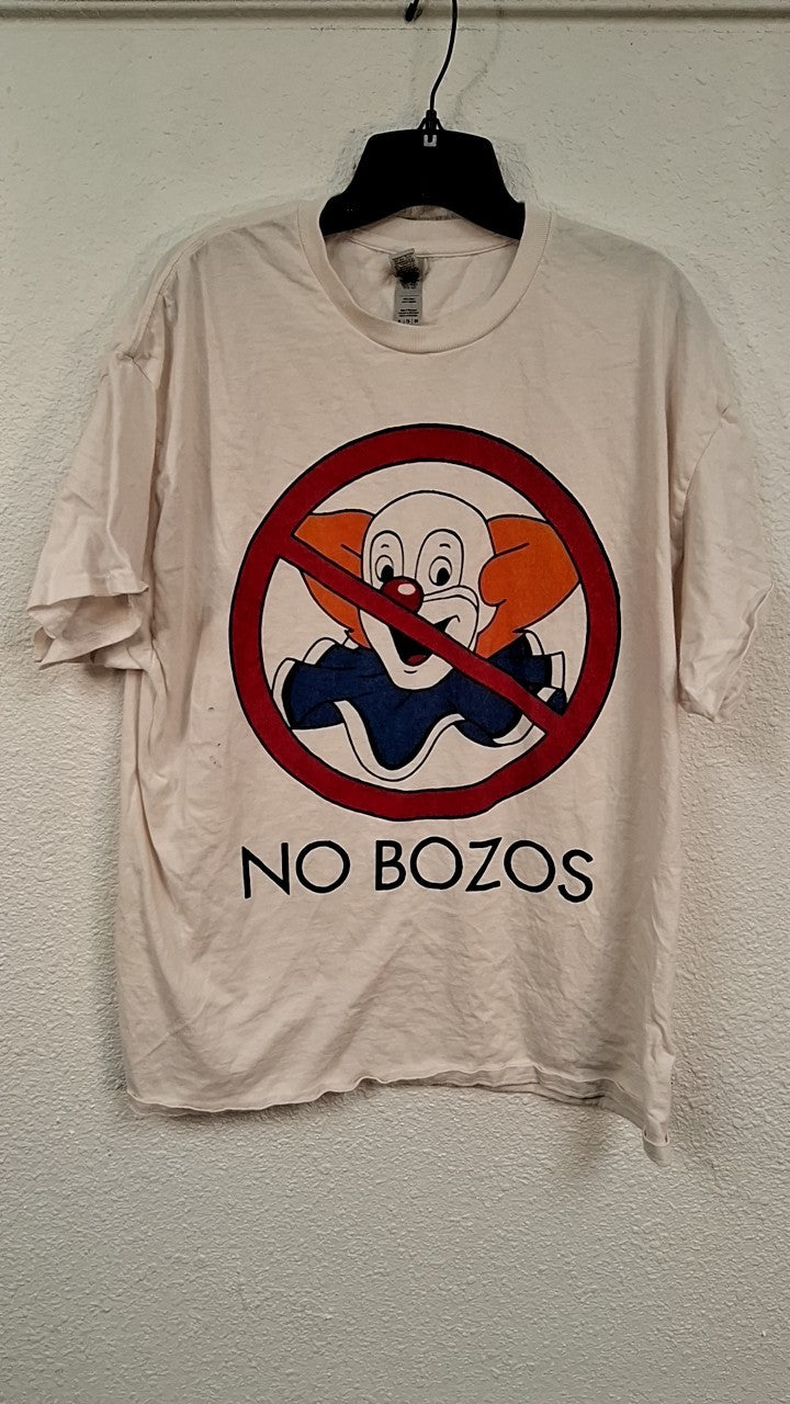 No Bozos T-Shirt XL Beige
