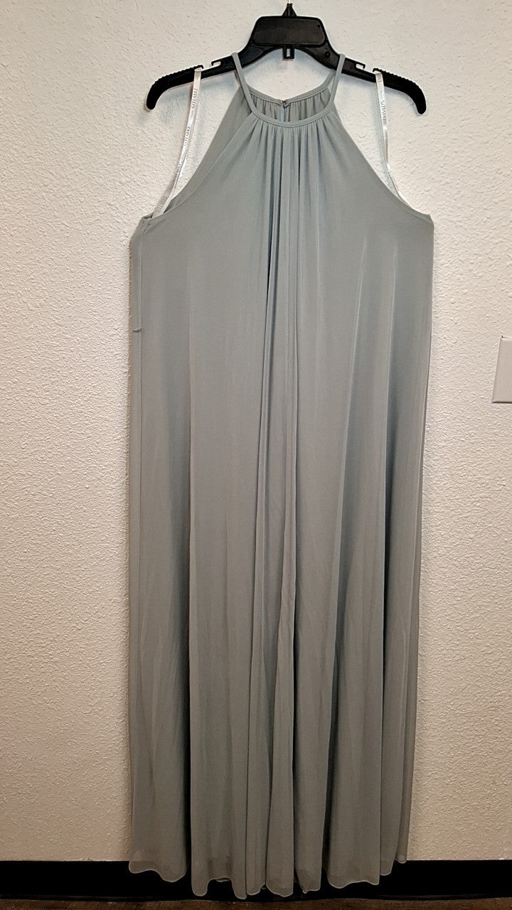 David's Bridal Dress 8 Light Gray