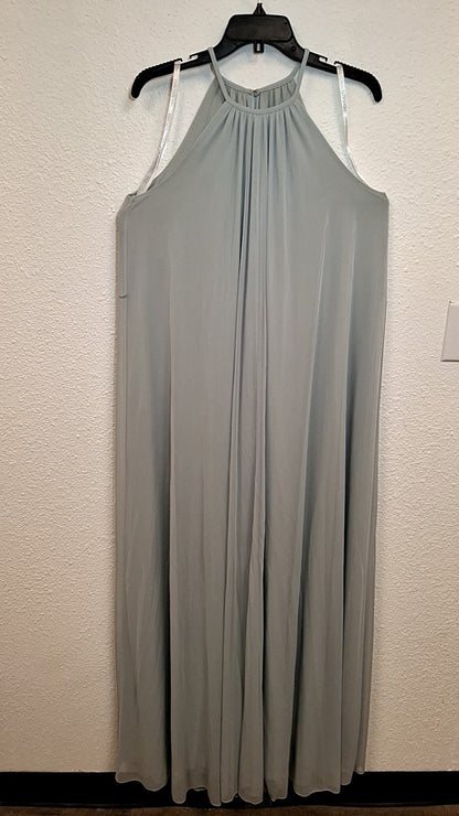David's Bridal Dress 8 Light Gray