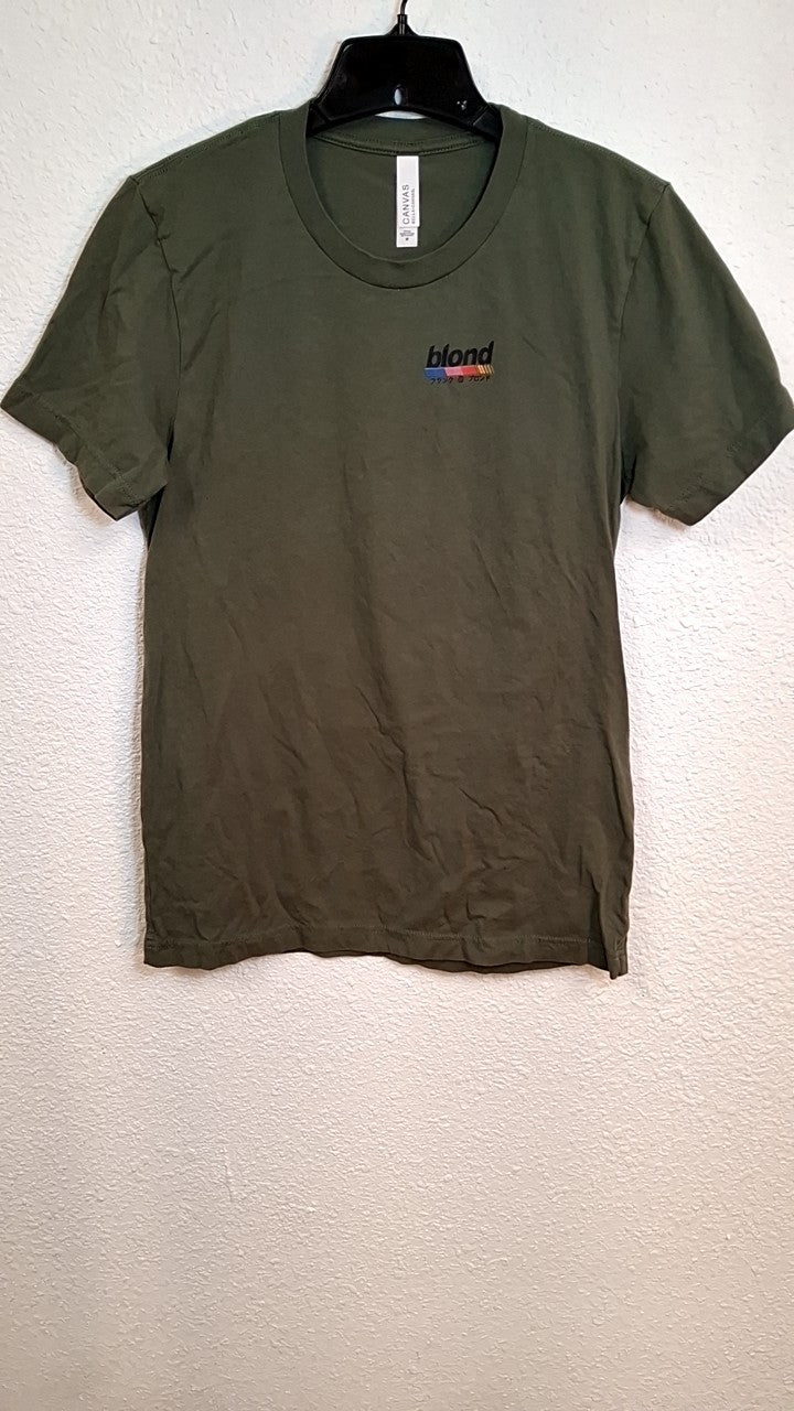 Frank Ocean Blond T-Shirt M Olive Green