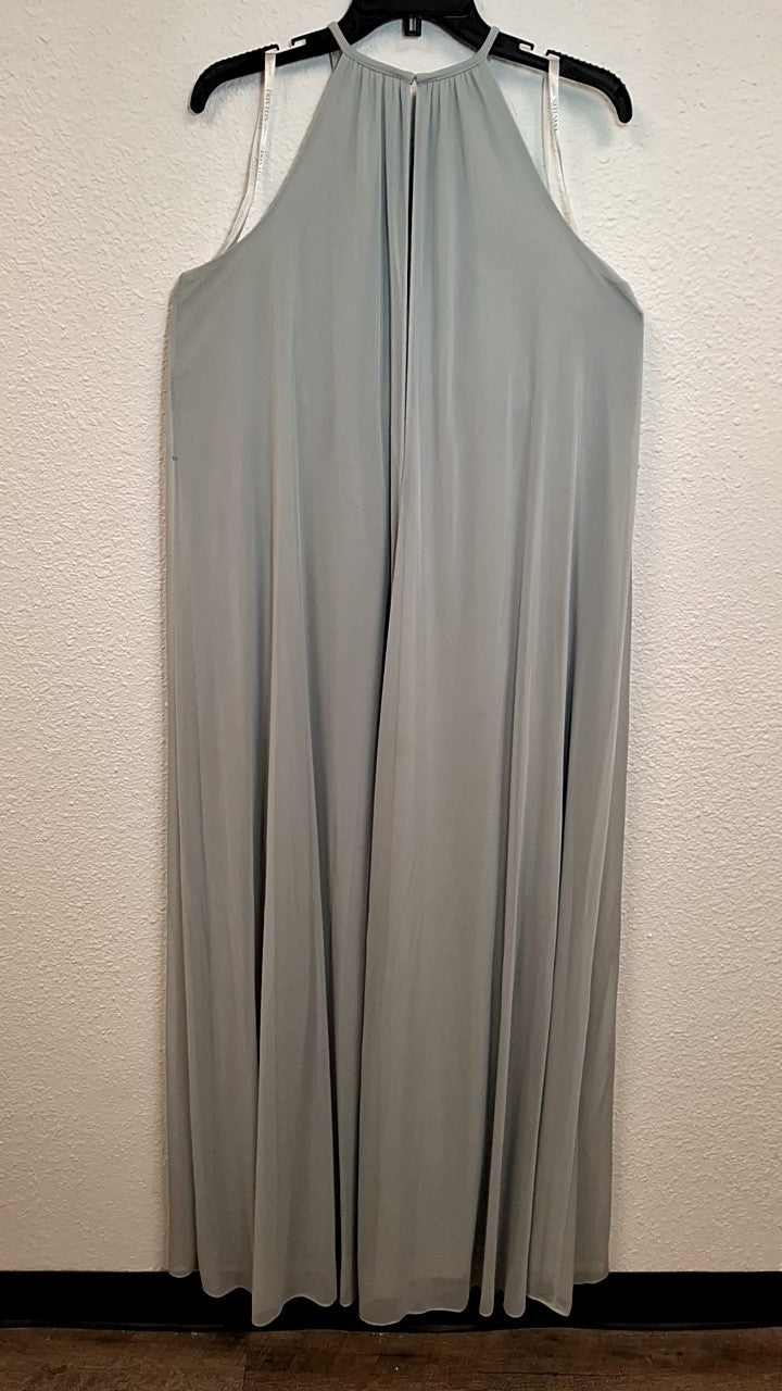 David's Bridal Dress 8 Light Gray