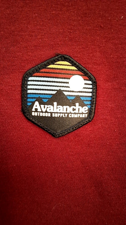 Avalanche Hoodie M(10/12) Red