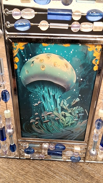 Blue Shroom Wall Art