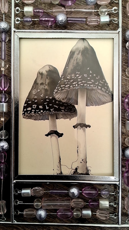 Purple Shroom Wall Art