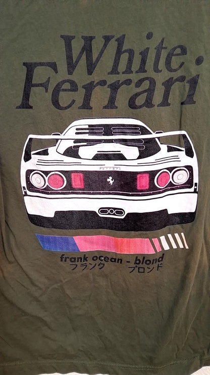 Frank Ocean Blond T-Shirt M Olive Green