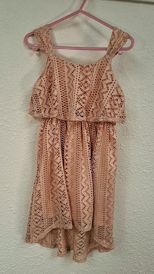 Youngland Kids Dress 5 Peach