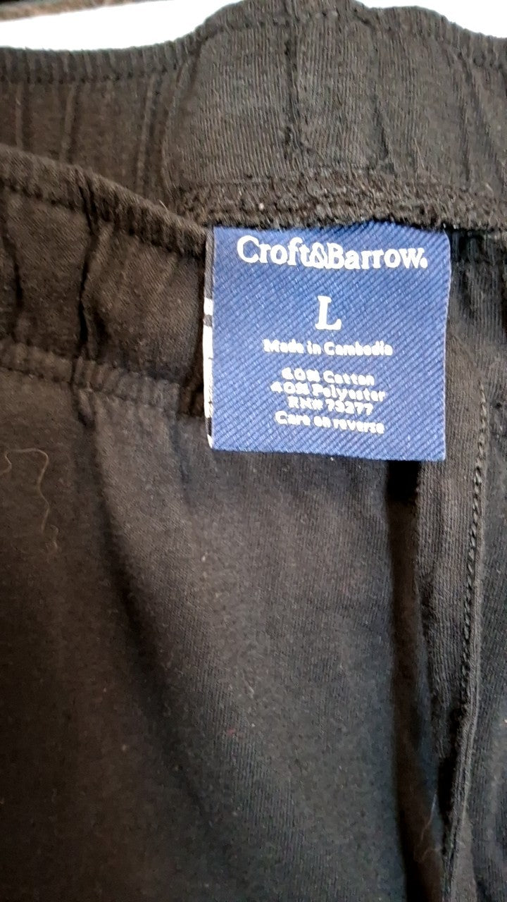 Croft&Barrow Pajamas L Black