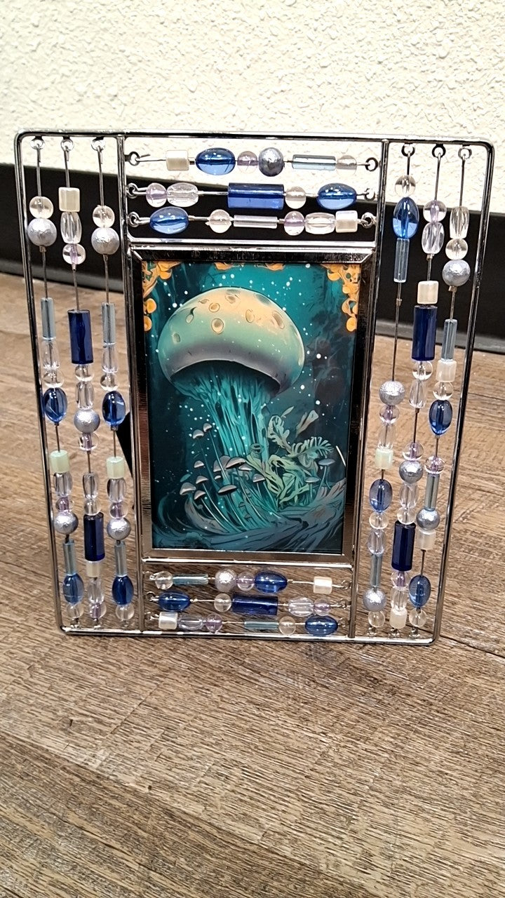 Blue Shroom Wall Art