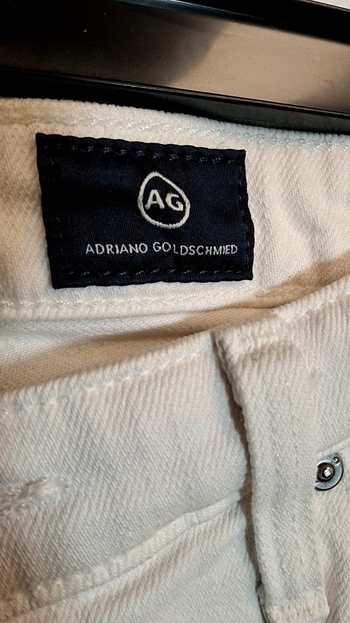 Adriano Goldschmied Jeans 27R Cream/Off-white