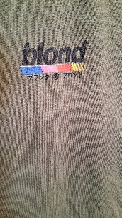 Frank Ocean Blond T-Shirt M Olive Green