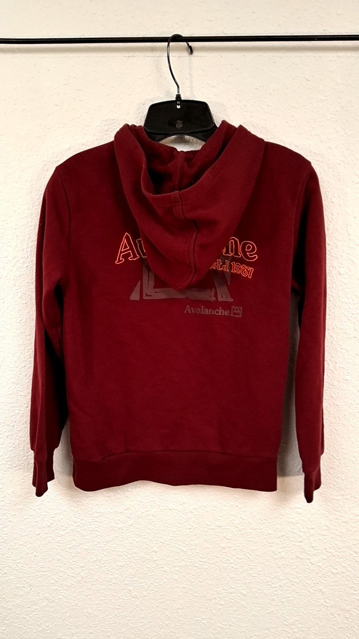 Avalanche Hoodie M(10/12) Red
