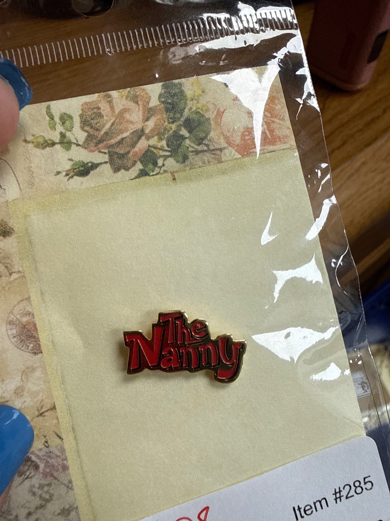 The Nanny Pins Red