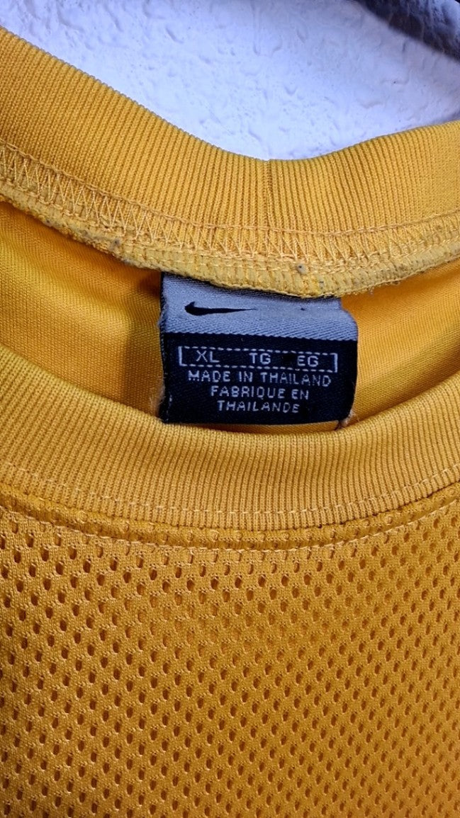 Nike Sports Jersey XL Yellow