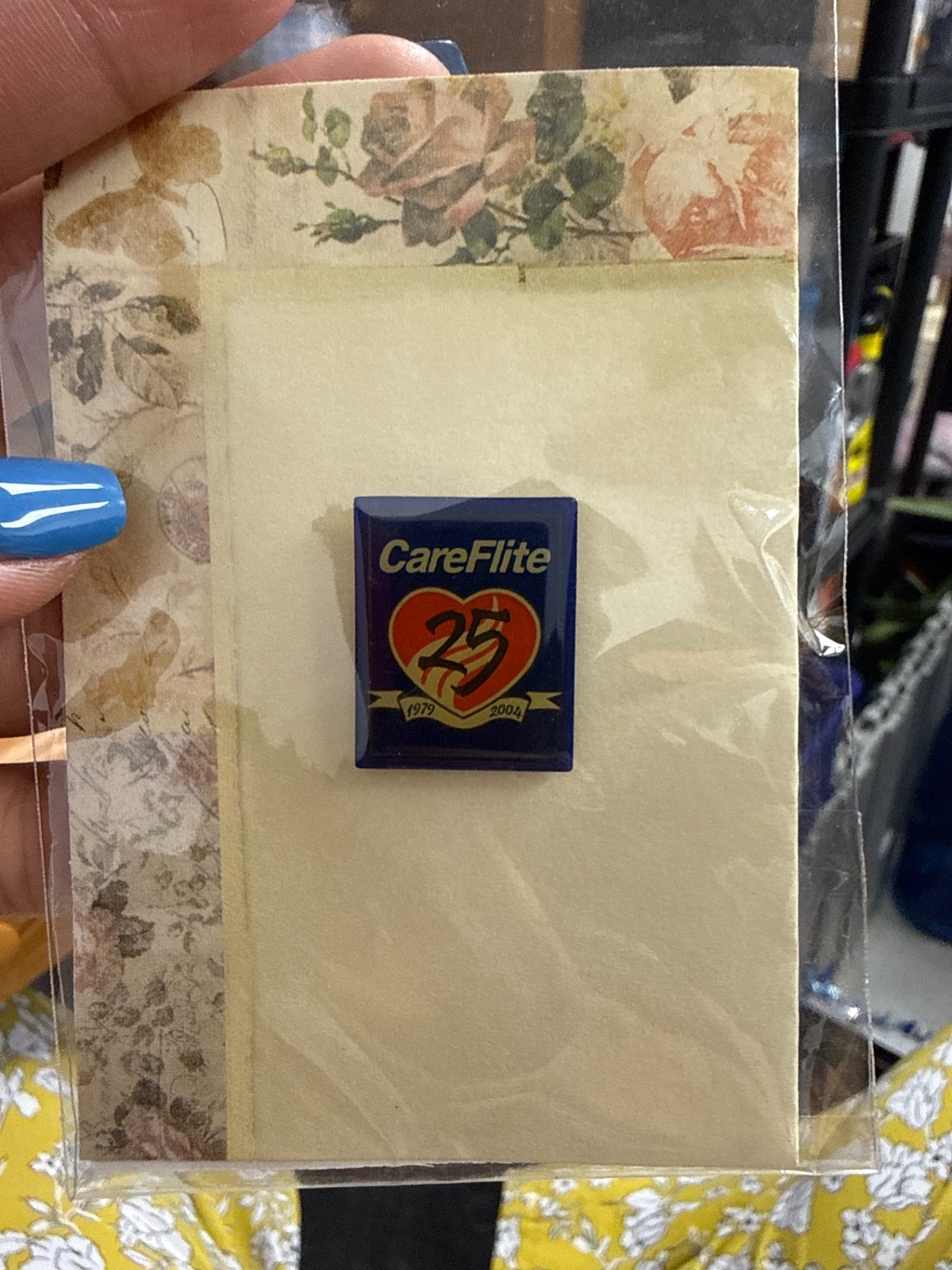 CareFlite Pins Blue