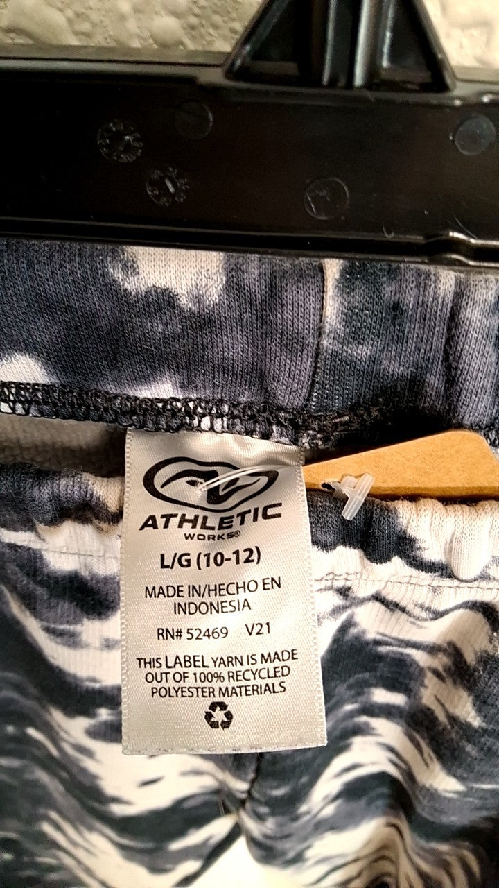 Pants L(10/12) Black and White