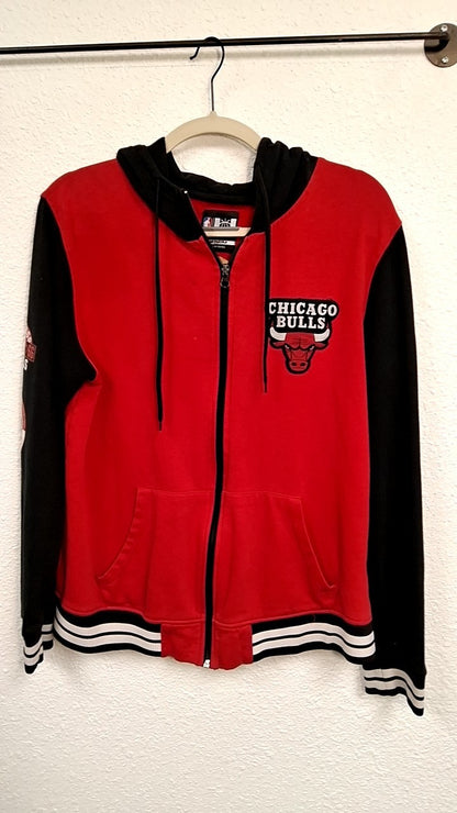 NBA Chicago Bulls Hoodie M Red and Black