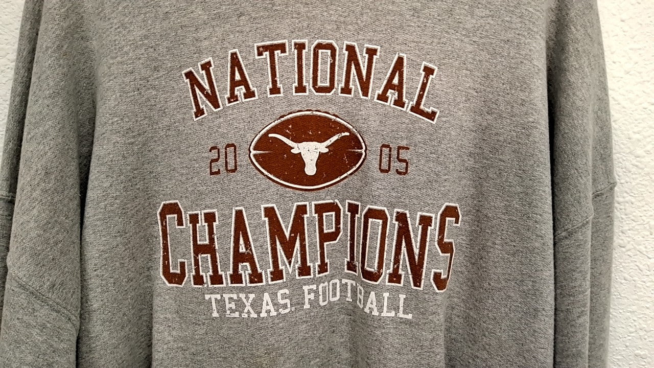 University of Texas Hoodie 2XL Gray