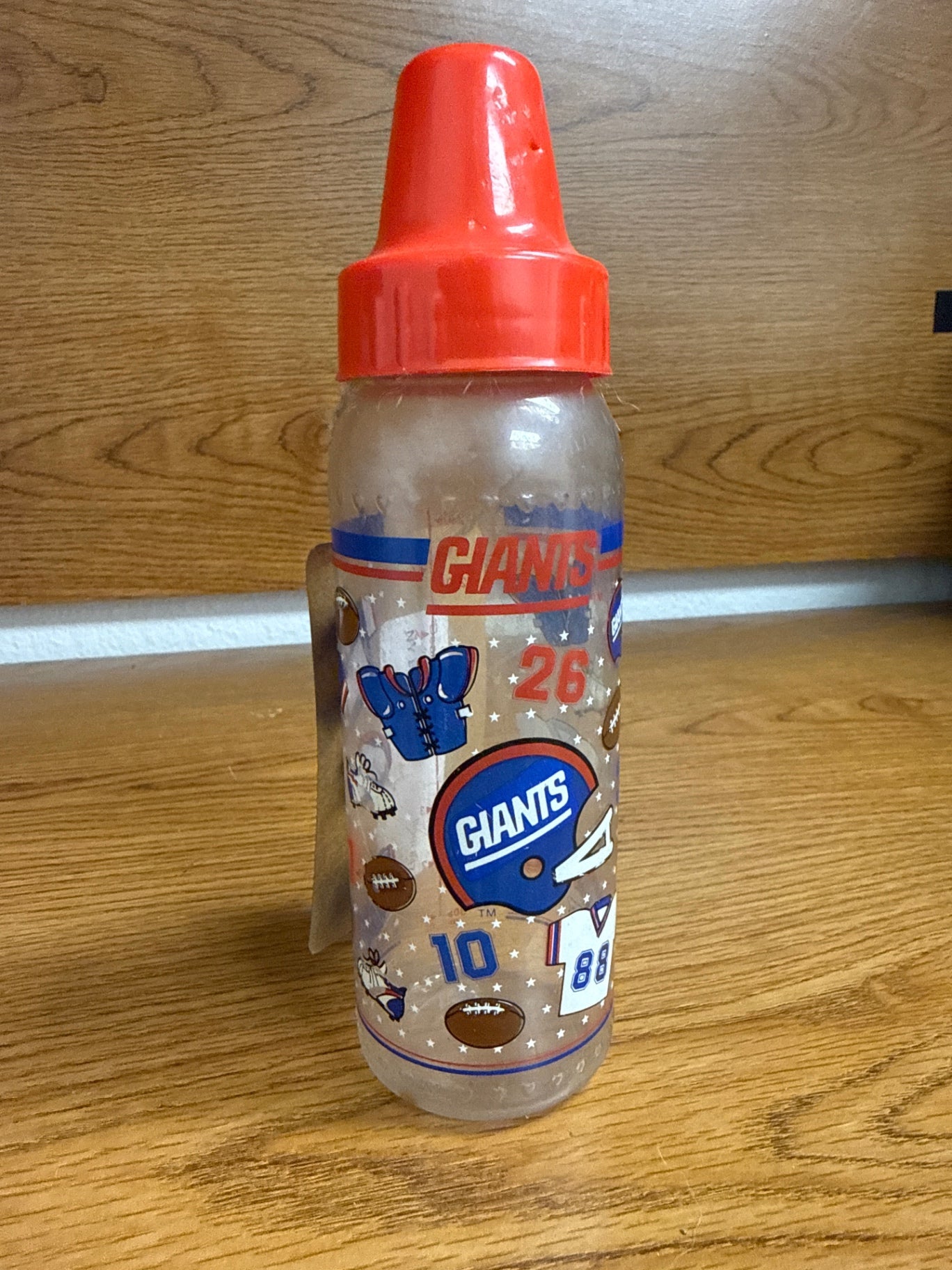 NY Giants Collectible Baby Bottle