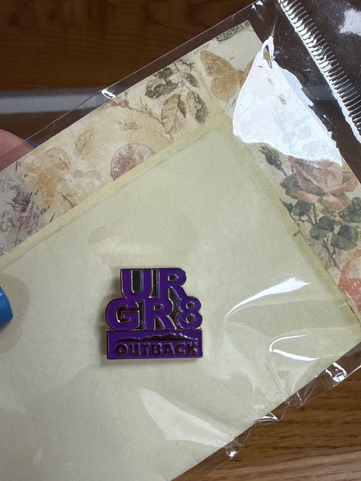 Outback Steakhouse Pins Purple