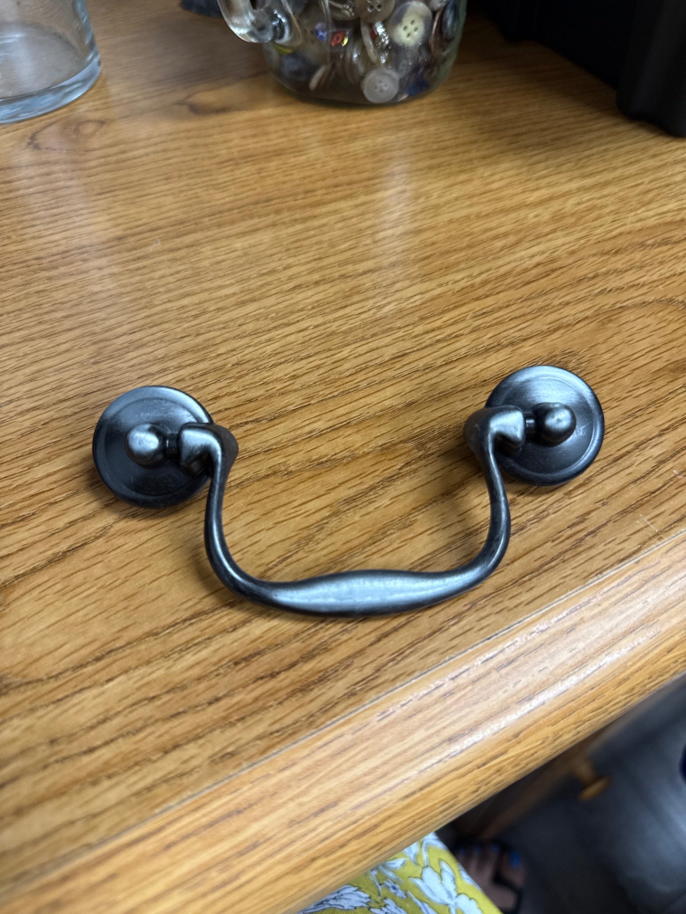 Cabinet Drawer Pull Black