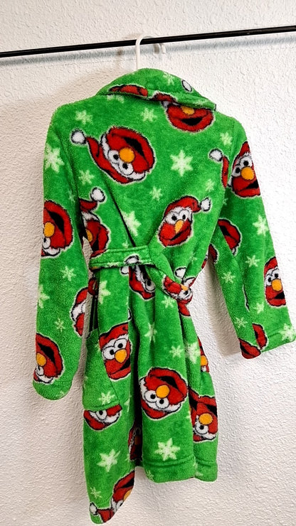 Sesame Street Robe 5T Green