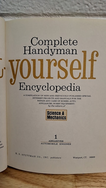 Science & Mechanics Complete Handyman Encyclopedia Book 1