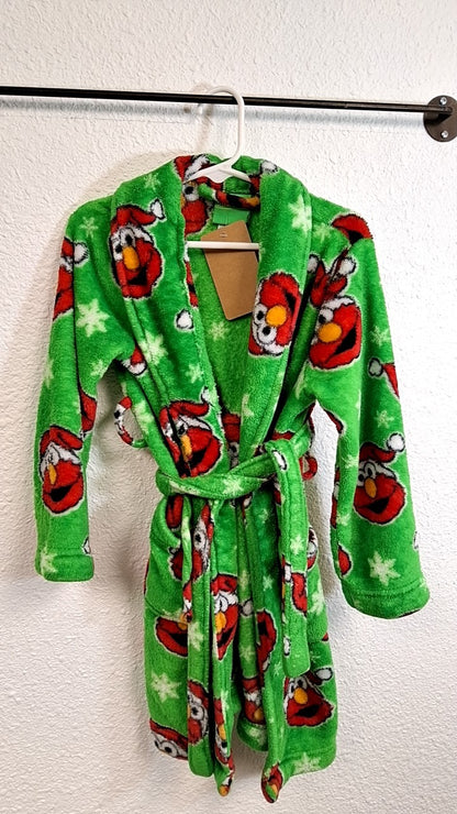 Sesame Street Robe 5T Green