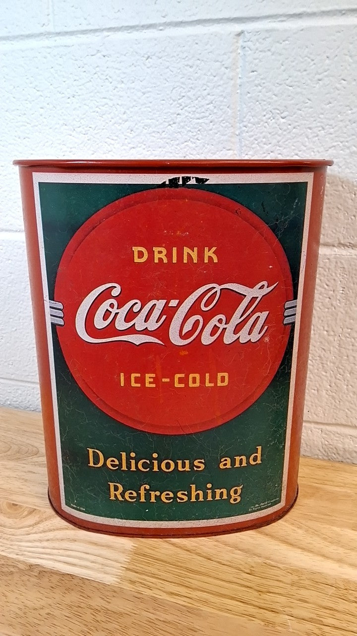 Coca Cola Waste Basket