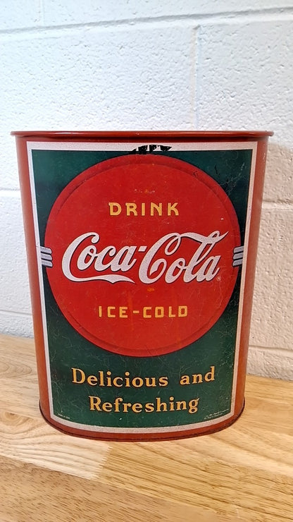 Coca Cola Waste Basket