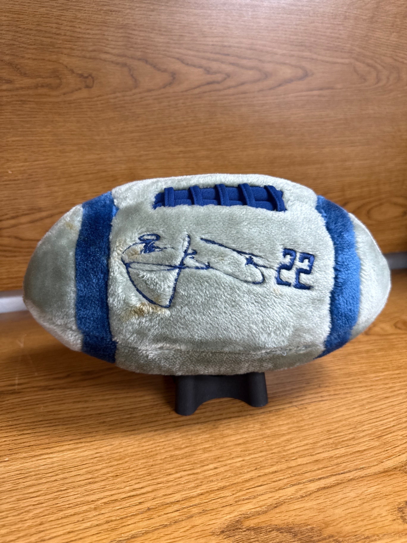 Dallas Cowboys Plush Grey and Blue