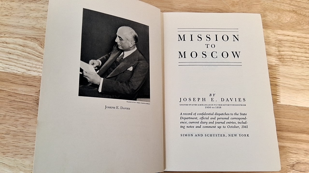 Mission to Moscow by Davies 1941