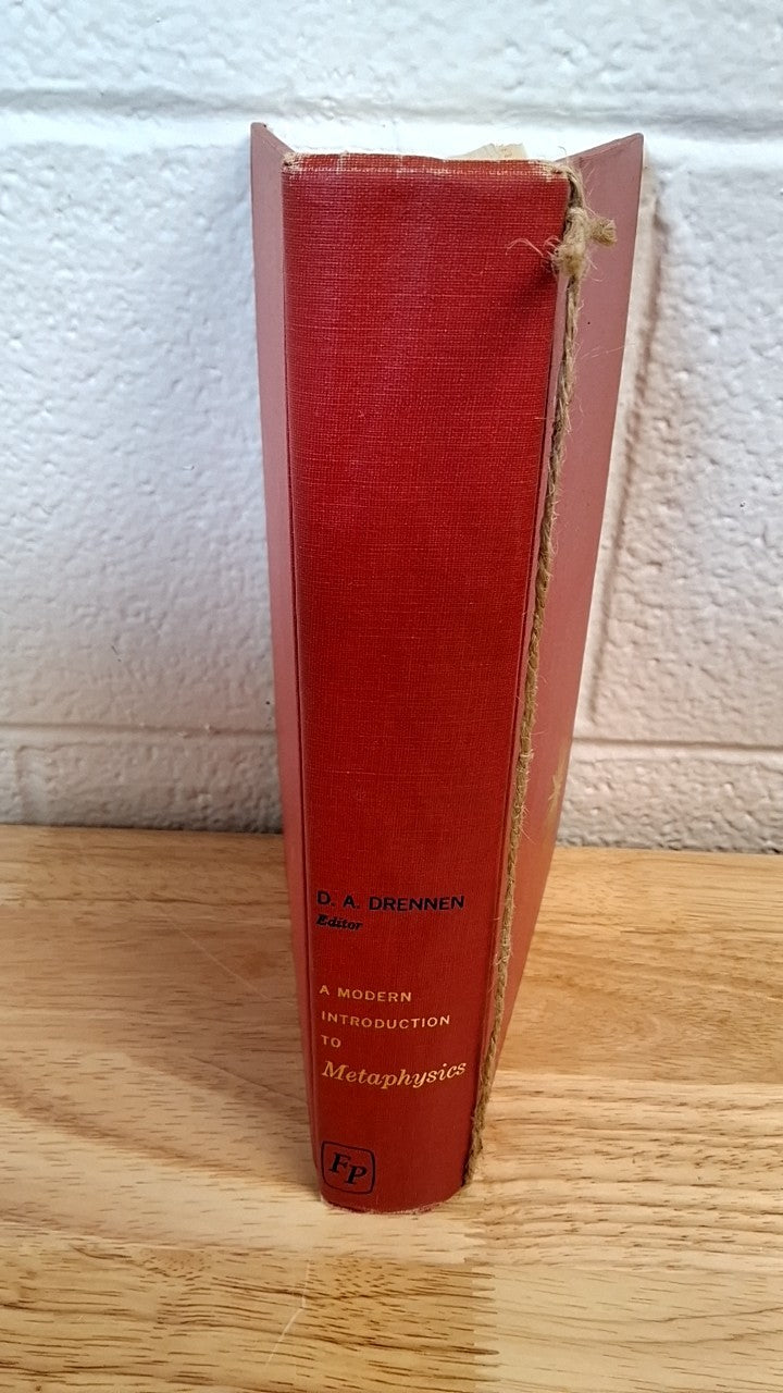 A Modern Introduction to Metaphysics 1962