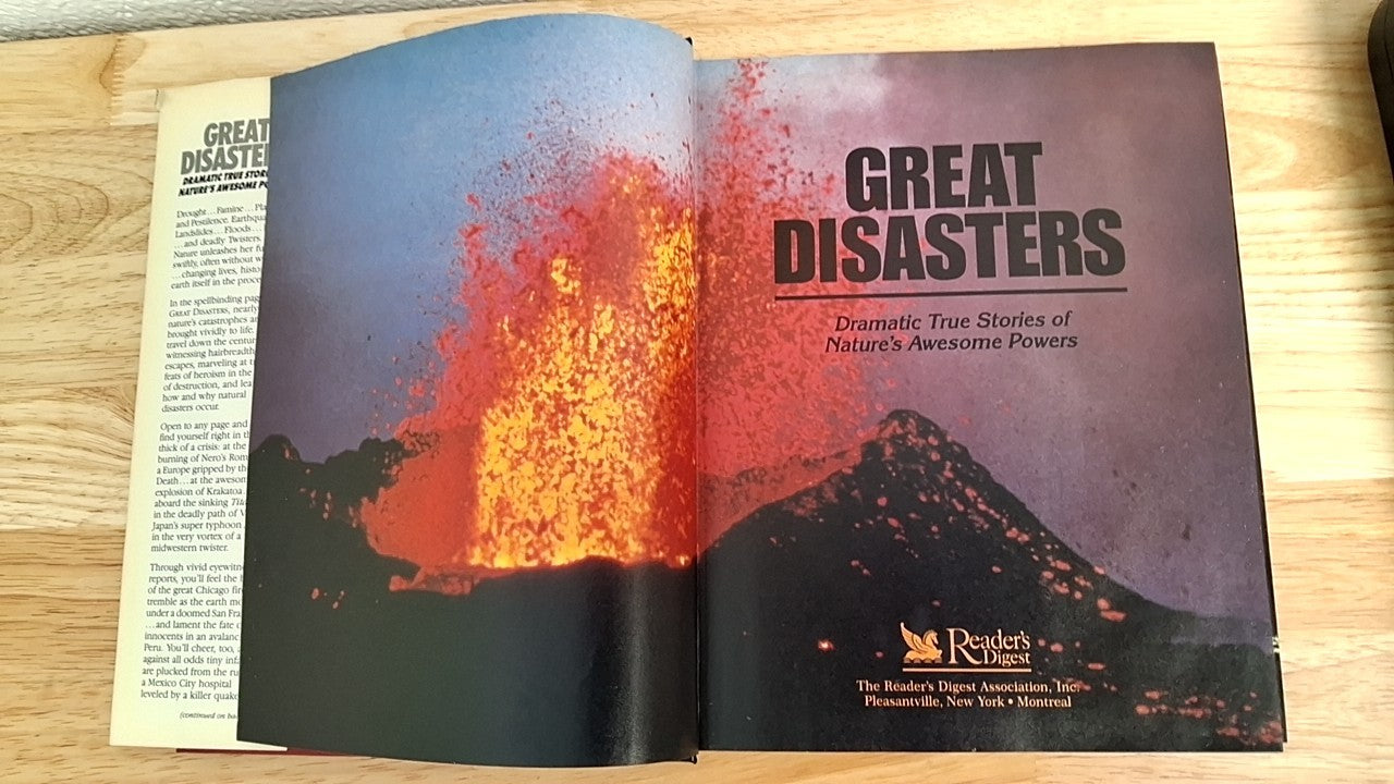 Reader's Digest Great Disasters 1989