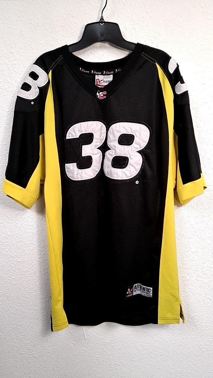 Chase Jersey XL Black and Yellow