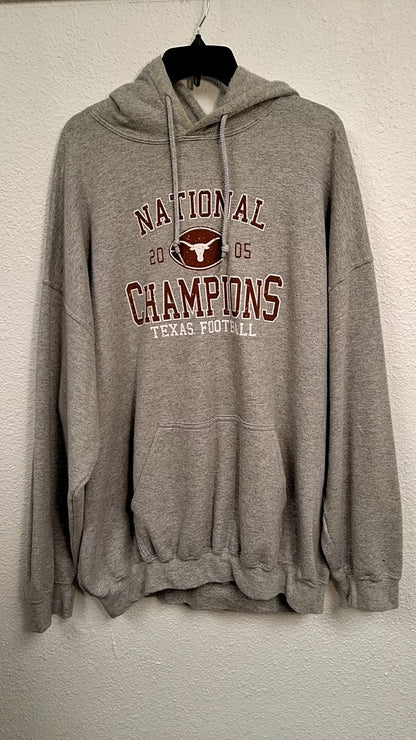 University of Texas Hoodie 2XL Gray