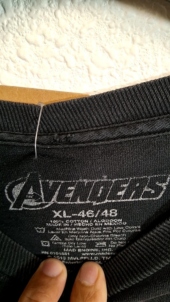 Avengers T-Shirt XL Black