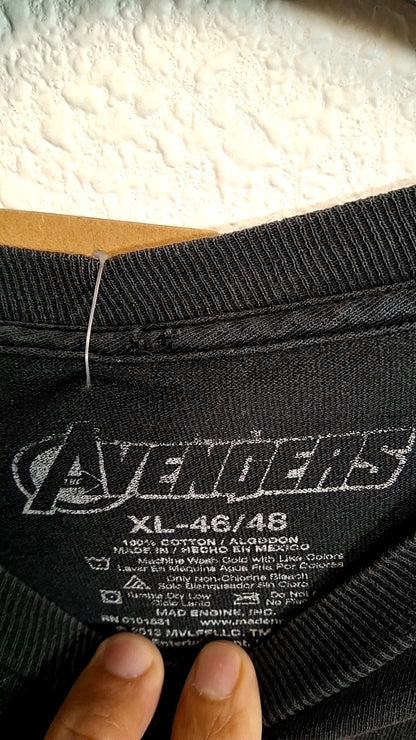 Avengers T-Shirt XL Black