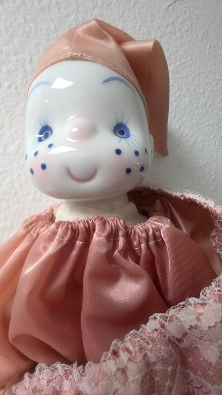 Harlequin/Pierrot Doll
