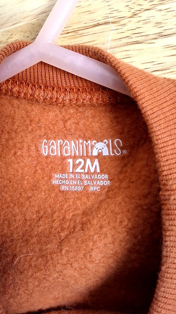Garanimals set 12months Orange