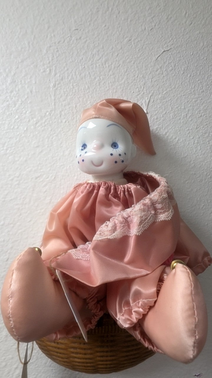 Harlequin/Pierrot Doll
