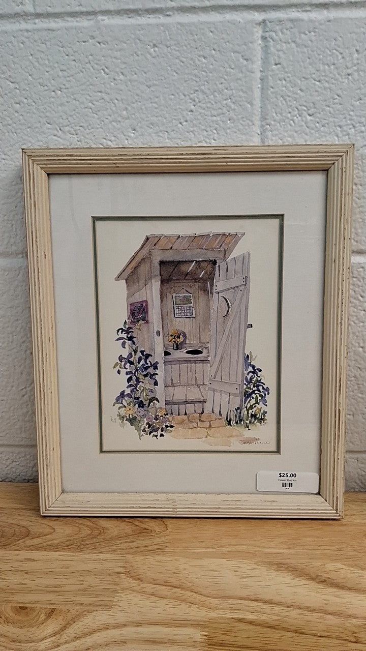 Flower Shed Art