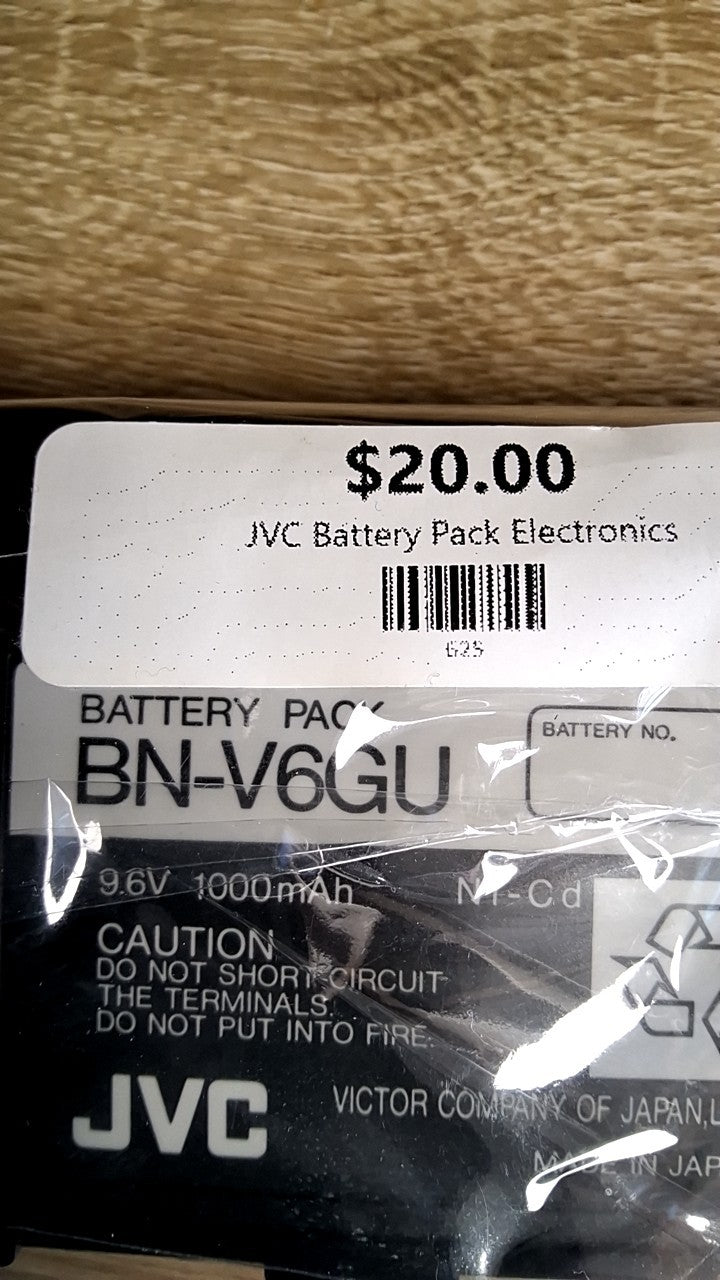 JVC Battery Pack Electronics
