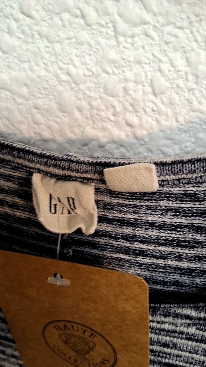 Gap Dress L Stripe