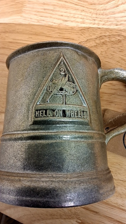 Hell on Wheels Pewter Mug