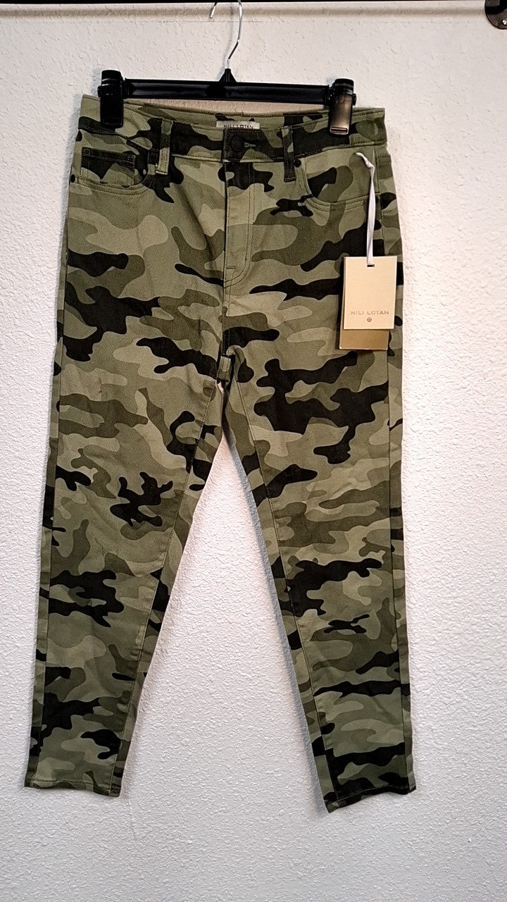 NILI LOTAN Pants 4 Camo
