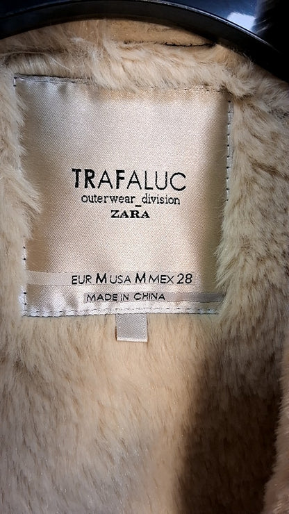 Zara Vest M Black and cream