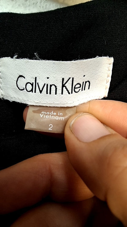 Calvin Klein Dress 2 Black and White