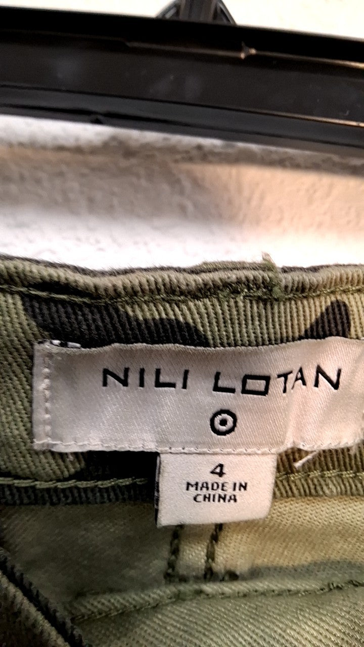 NILI LOTAN Pants 4 Camo