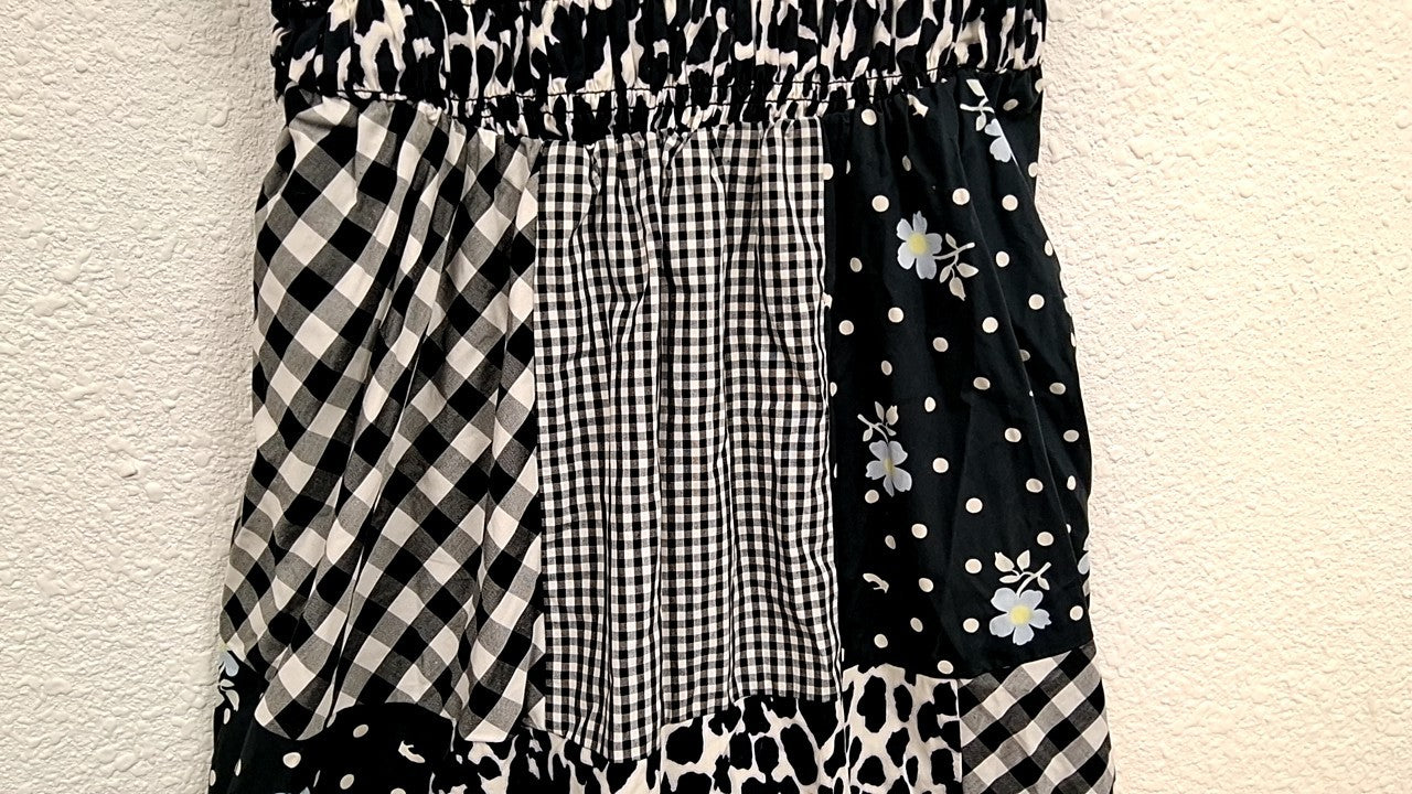 Sandy Liang Dress XXS Black and white