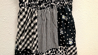 Sandy Liang Dress XXS Black and white